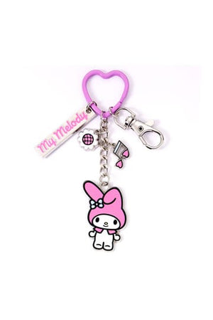 Hello Kitty sleutelhanger met My Melody bedels 15 cm