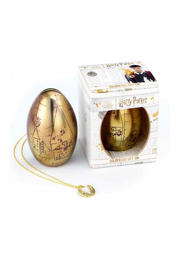 Harry Potter -ketting met hangers gouden ei met geschenkdoos