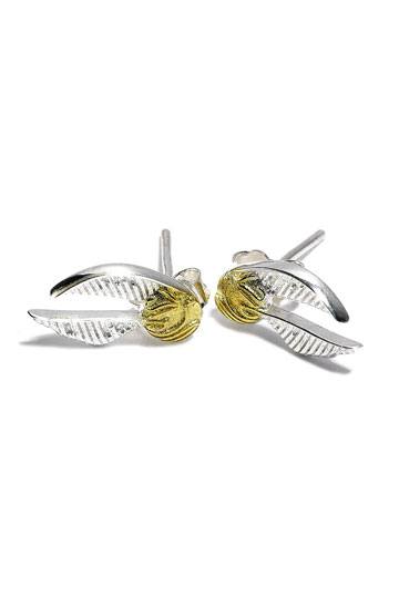 Harry Potter Golden Snitch Stud -oorbellen (Sterling Silver)
