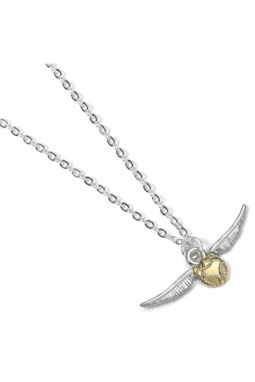 Harry Potter hanger & ketting de gouden snitch (verzilverd)