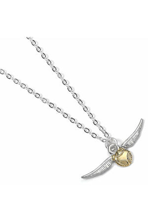 Harry Potter hanger & ketting de gouden snitch (verzilverd)