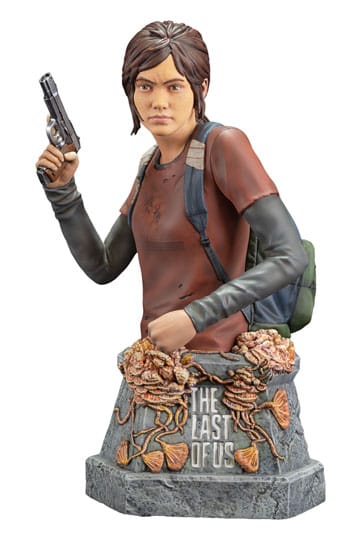 The Last of Us Buste Ellie met pistool Buste 19 cm