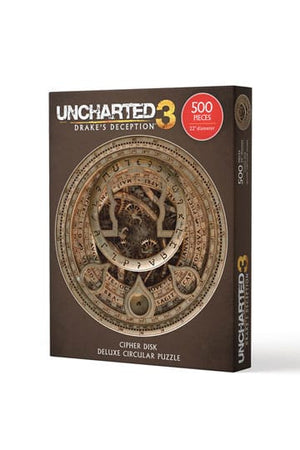 Uncharted Legpuzzel Cipher Disk Circular Deluxe (500 stukjes)