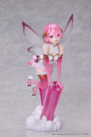 Re: Zero Start Life in een andere wereld PVC -standbeeld 1/7 Ram Jewel Princess 21 cm