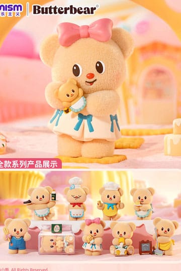 Butterbear My Buttery Bakery -serie Mini -figuren 9 cm display (8)