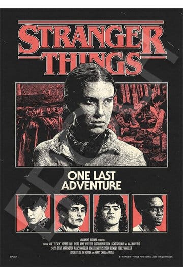 Stranger Things Puzzel van 500 stukjes Een laatste avontuur