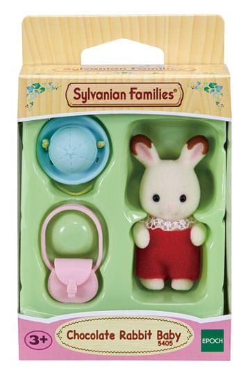 Sylvanian Families: Chocolade konijntjes babyfiguur 5 cm
