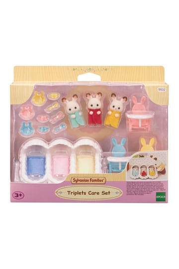 Sylvanian Families: verzorgingsset voor drielingen