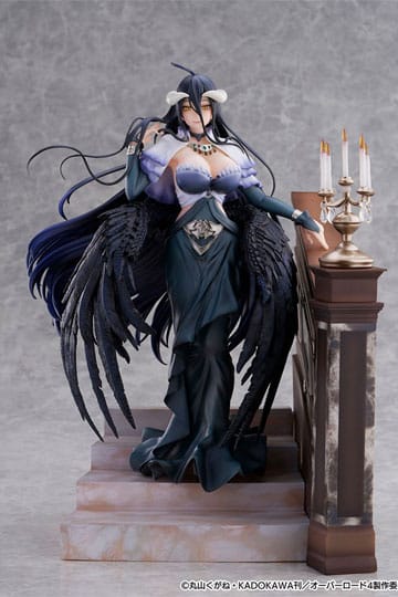 Overlord Shibuya Scramble Figuur PVC standbeeld 1/7 Albedo Jet Black Dress ver. 28 cm