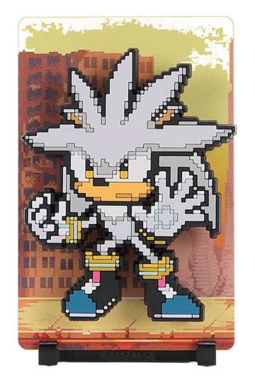 Sonic the Hedgehog (Modern) FiGGYZ magneet verzamelobject zilver 11 cm