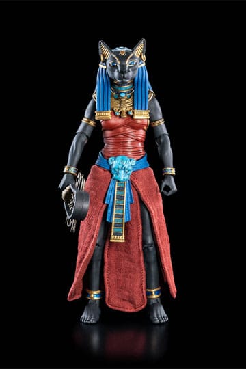 Figura Obscura Actiefiguur Bastet Zwart & Rood