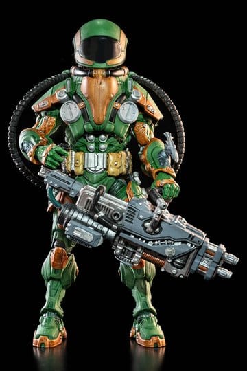 Cosmic Legions Actiefiguur T.U.5.C.C. Zware kanonnier