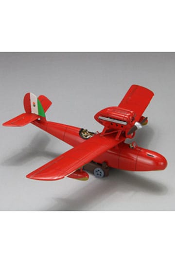 Porco Rosso-modelset met figuur 1/72 Savoia S.21F versie 2 en Porco
