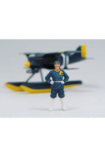 Porco Rosso-modelset met figuur 1/48 Curtiss R3C-0 watervliegtuig en Curtis