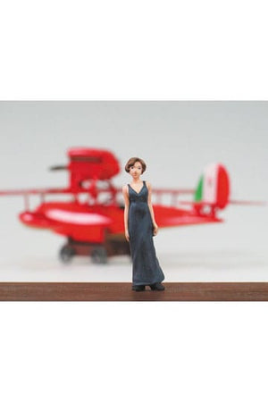 Porco Rosso-modelset met figuur 1/48 Savoia S.21F versie 2 en Gina