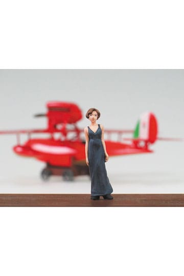 Porco Rosso-modelset met figuur 1/48 Savoia S.21F versie 2 en Gina