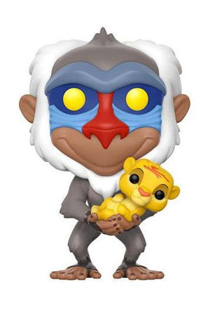De Leeuwenkoning POP! Disney Vinylfiguur Rafiki & Simba 9 cm
