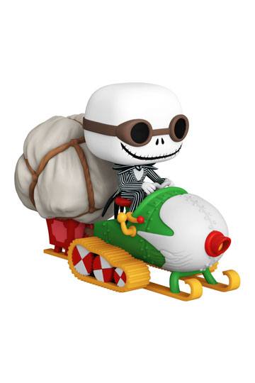 Nachtmerrie voor Kerstmis POP! Rides vinylfiguur Jack met bril en sneeuwscooter 18 cm