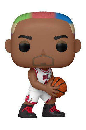 NBA Legends POP! Sport Vinyl Figuur Dennis Rodman (Bulls Home) 9 cm
