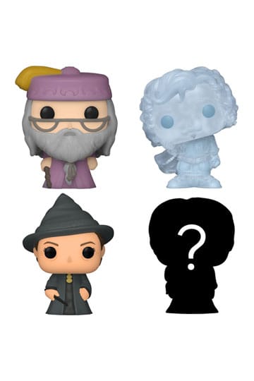 Harry Potter Bitty Pop! Vinyl Figuur 4-pack Perkamentus 2,5 cm