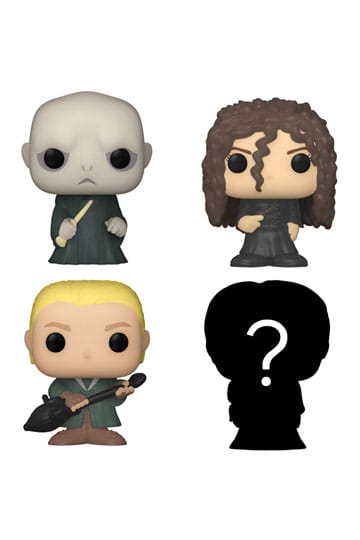 Harry Potter Bitty Pop! Vinyl Afbeelding 4-pack Voldemort 2,5 cm