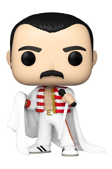 Queen Pop! Rocks vinylfiguur Freddie Mercury met Cape 9 cm