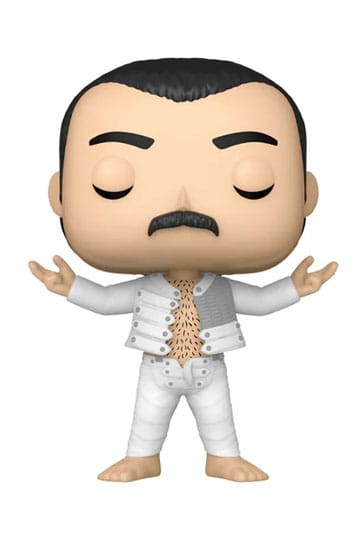 Queen Pop! Rocks vinylfiguur Freddie Mercury (ik ben geboren om van je te houden) 9 cm