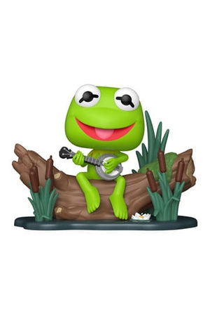 De Muppets POP! Deluxe Vinyl Figuur Kermit met Banjo 9 cm