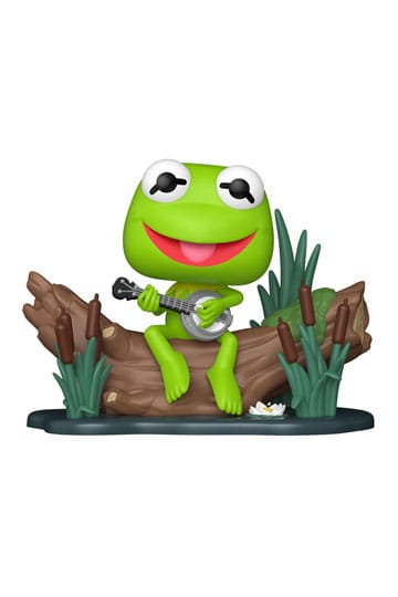 De Muppets POP! Deluxe Vinyl Figuur Kermit met Banjo 9 cm