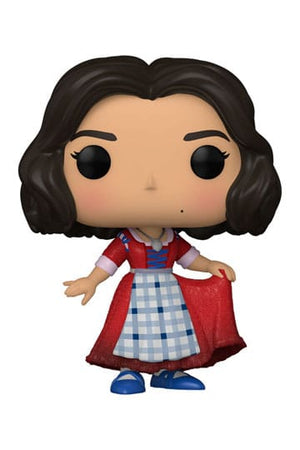 Disney Pop! Disney vinyl figuur sneeuwwit (plaid jurk) 9 cm