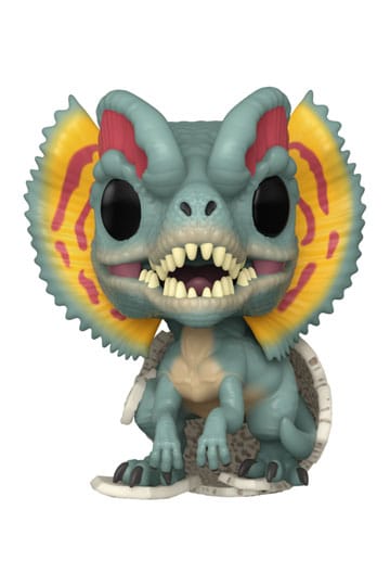 Jurassic Park Hatchling Pop! Films vinyl figuur dilophosaurus 9 cm