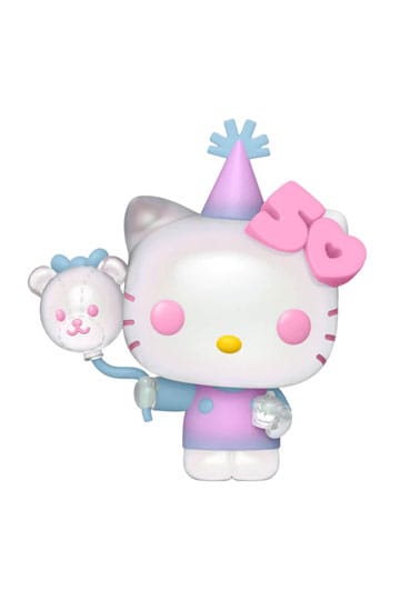 Hallo Kitty Pop! Sanrio vinyl figuur hk w/ ballonnen 9 cm