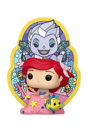 Disney-POP! Deluxe vinylfiguur Ariël (glas) 9 cm