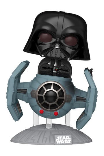 Star Wars: Dark Side POP! Rides Deluxe Vinyl TIE Advanced x1 met Vader 9 cm