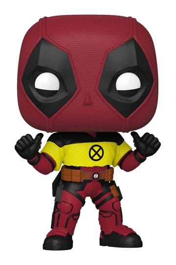 Deadpool 2 POP! Vinylfiguur Deadpool met X-Men shirt 9 cm