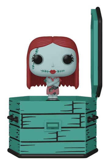 The Nightmare Before Christmas Coffin Pocket Pop! Vinyl figuur sally naaien 6 cm