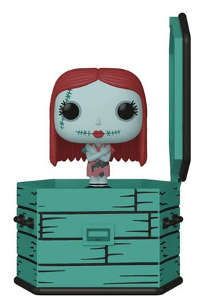 The Nightmare Before Christmas Coffin Pocket Pop! Vinyl figuur sally naaien 6 cm