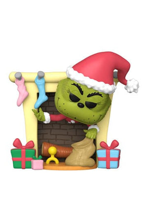 De Grinch POP! Deluxe Vinyl Figuur Grinch met Tas 9 cm