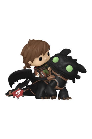 Hoe tem je een draak POP! Rides Deluxe Vinyl Hiccup met Toothless 9 cm