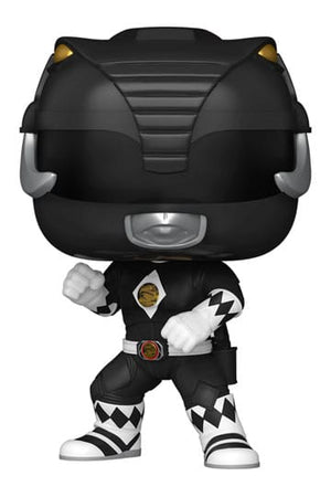 Mighty Morphin Power Rangers: The Movie Pop! Films vinylfiguren Black Ranger 9 cm