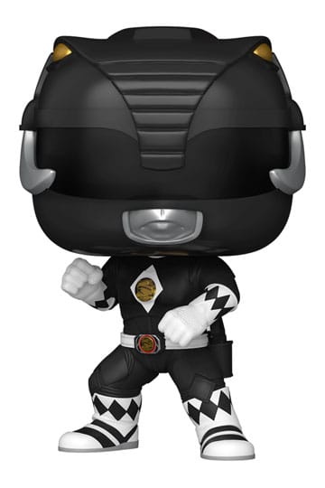 Mighty Morphin Power Rangers: The Movie Pop! Films vinylfiguren Black Ranger 9 cm