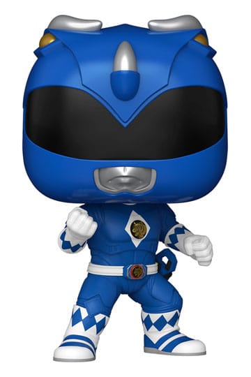 Mighty Morphin Power Rangers: The Movie Pop! Films vinylfiguren blauwe ranger 9 cm