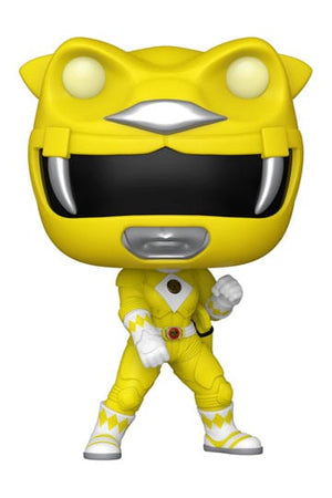 Mighty Morphin Power Rangers: The Movie Pop! Films vinylfiguren Yellow Ranger (GITD) 9 cm