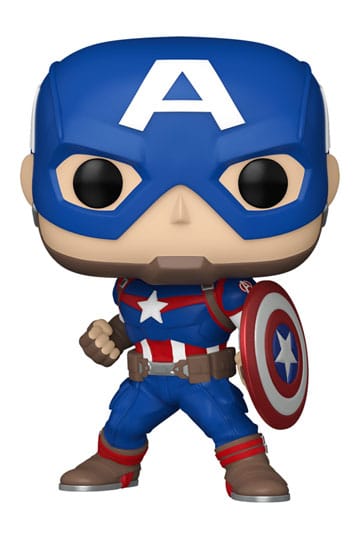 Marvel Nieuwe Klassiekers POP! Vinyl Figuur Captain America 9 cm
