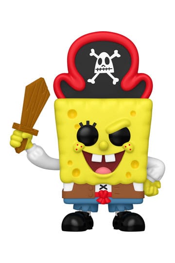 SpongeBob SquarePants POP! Vinylfiguur SquarePants (Piraat) 9 cm