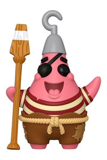 SpongeBob SquarePants POP! Vinylfiguur Patrick Star (Piraat) 9 cm