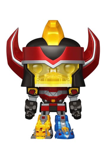 Mighty Morphin Power Rangers Bitty Pop! Bots Afbeelding 4-pack megazord met rode ranger2,5 cm