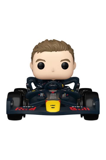Formule 1 pop! Rijdt super deluxe vinyl figuur rb-verstappen w/rb20 15 cm