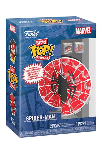 Marvel Bitty Pop! Display met 2 vinylfiguren Spider-Man Web
