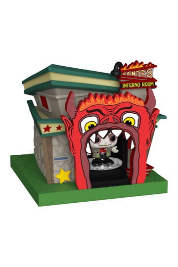 Beetlejuice Bitty POP! Towns vinylfiguur Beetlejuice en Dante's Inferno Room